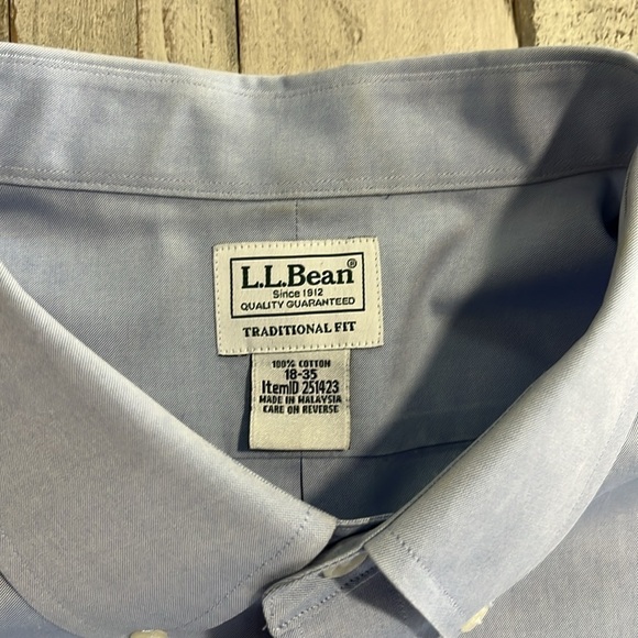 L.L. Bean Men’s‎ Dress Shirt - Picture 4 of 10